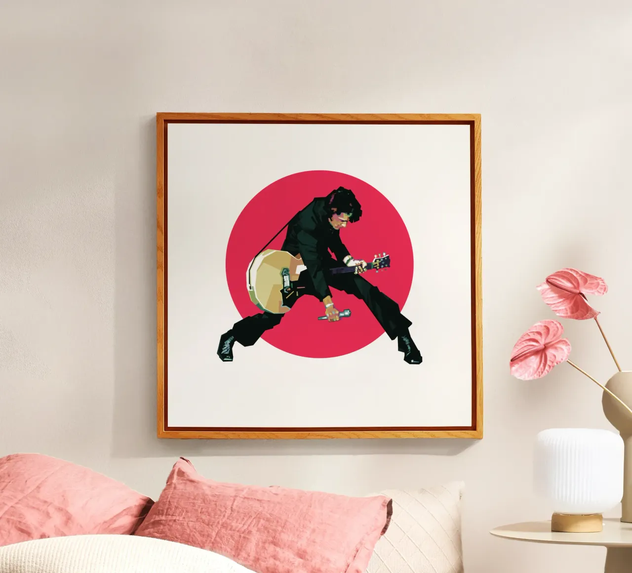 Le roi du rock 'n' roll plexiglas de Alkahfsmart