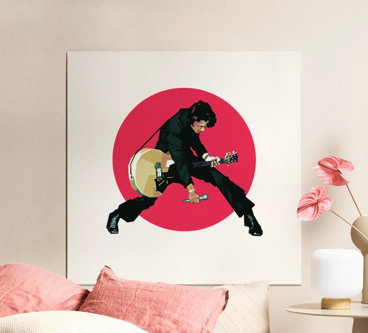 The King of Rock 'n' Roll poster by Alkahfsmart