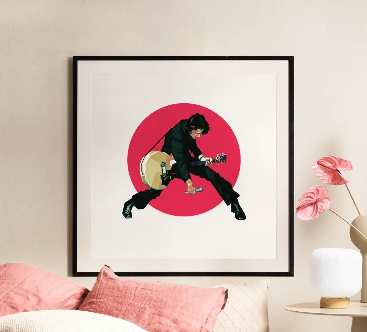 Il re del rock 'n' roll poster da Alkahfsmart