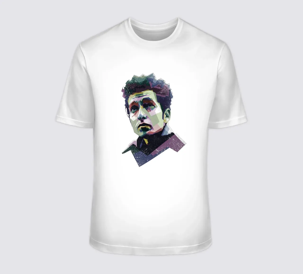 Bob Dylan Pop Art WPAP T-Shirt von Alkahfsmart
