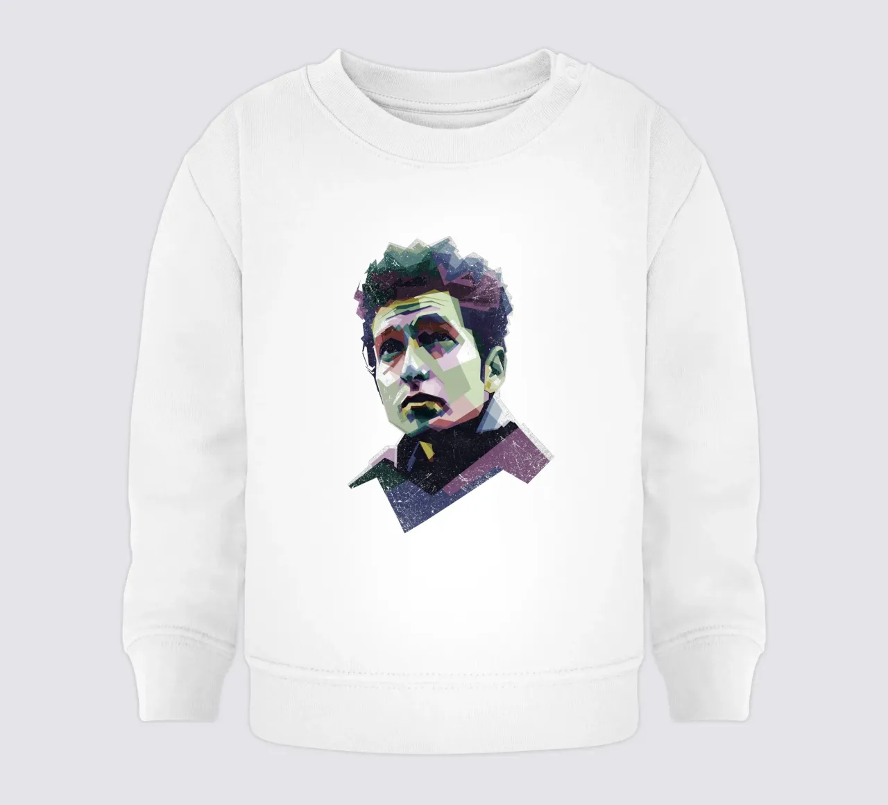 Bob Dylan Pop Art WPAP sweat pour bébé de Alkahfsmart