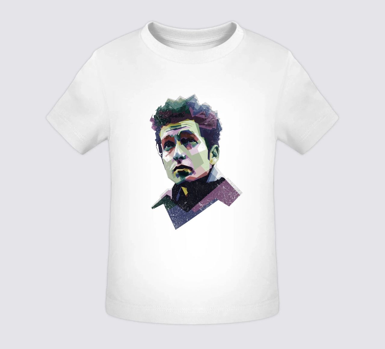 Bob Dylan Pop Art WPAP maglietta neonato da Alkahfsmart