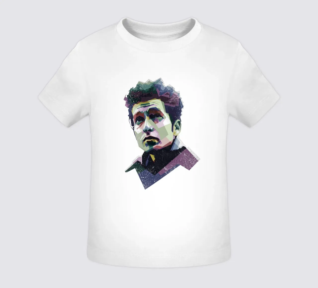 Bob Dylan Pop Art WPAP maglietta neonato da Alkahfsmart