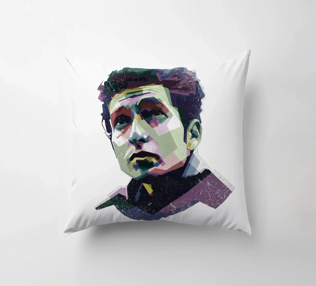 Bob Dylan Pop Art WPAP cuscino da Alkahfsmart