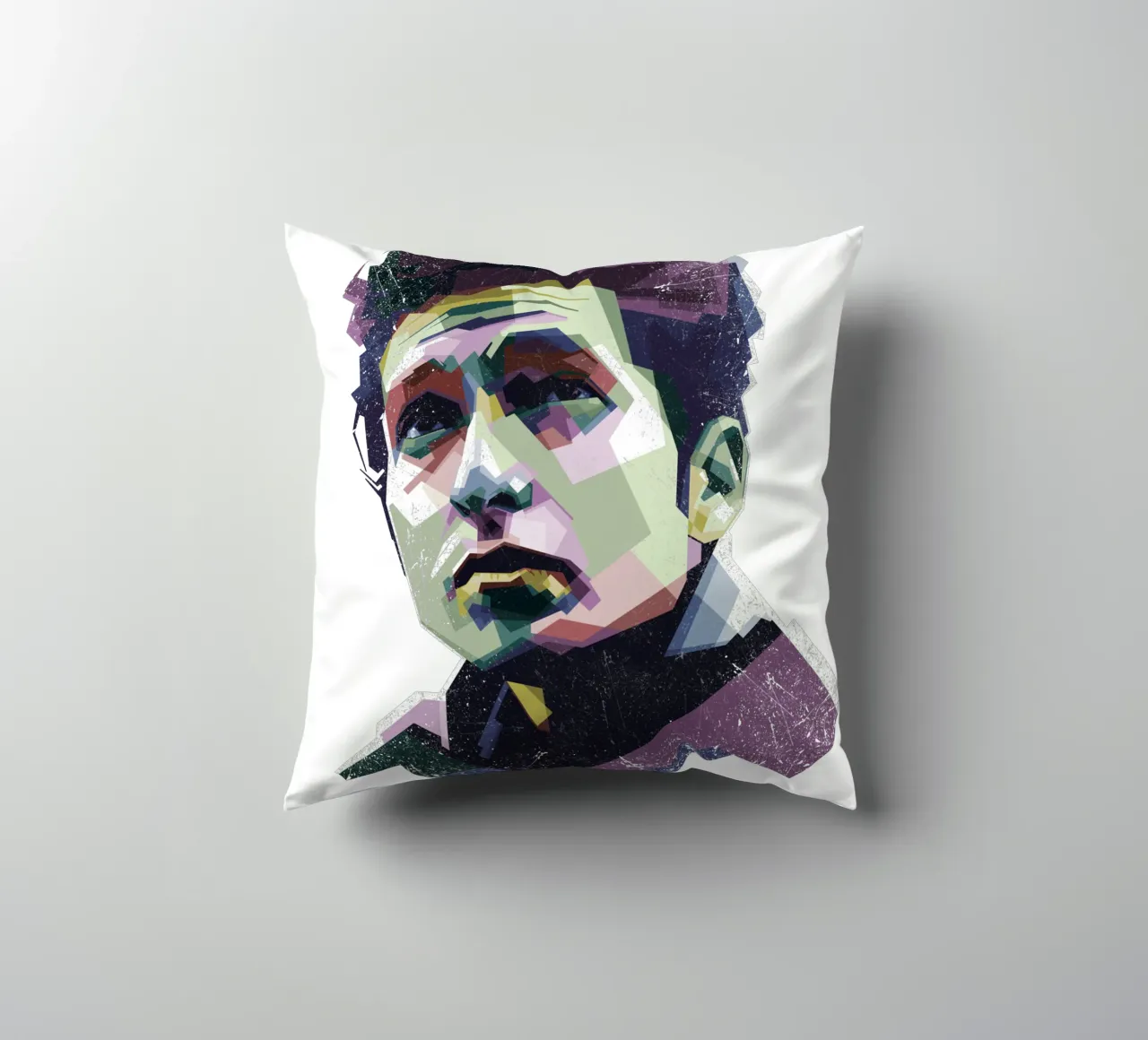 Bob Dylan Pop Art WPAP cuscino da Alkahfsmart