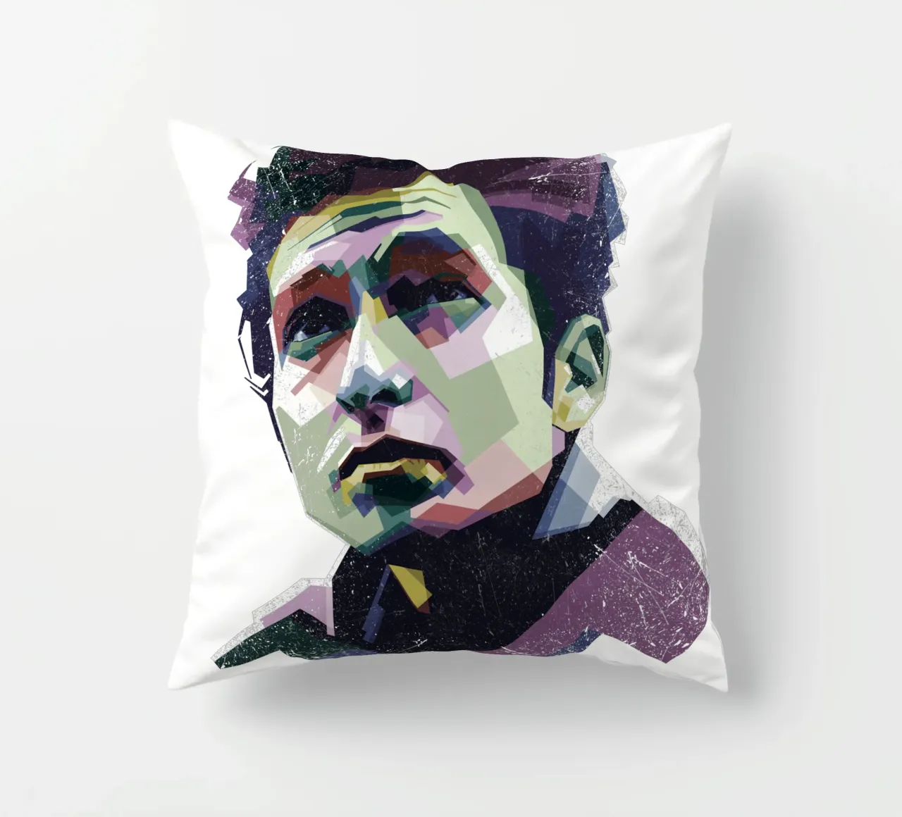 Bob Dylan Pop Art WPAP cuscino da Alkahfsmart