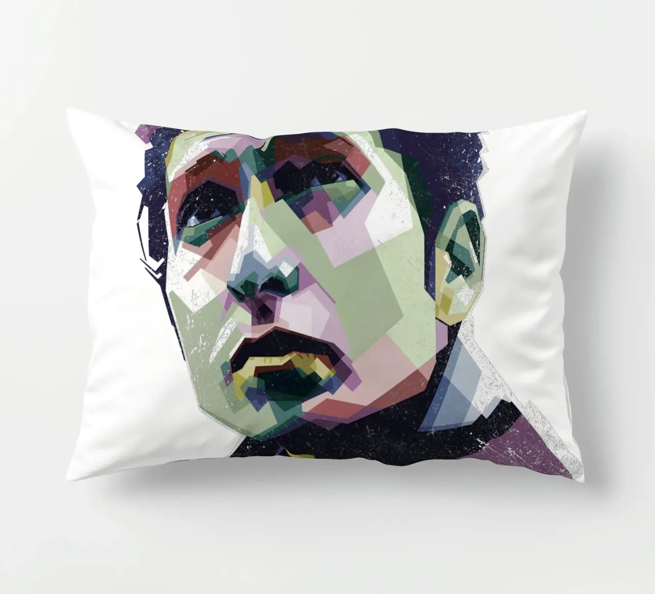 Bob Dylan Pop Art WPAP cojín de Alkahfsmart