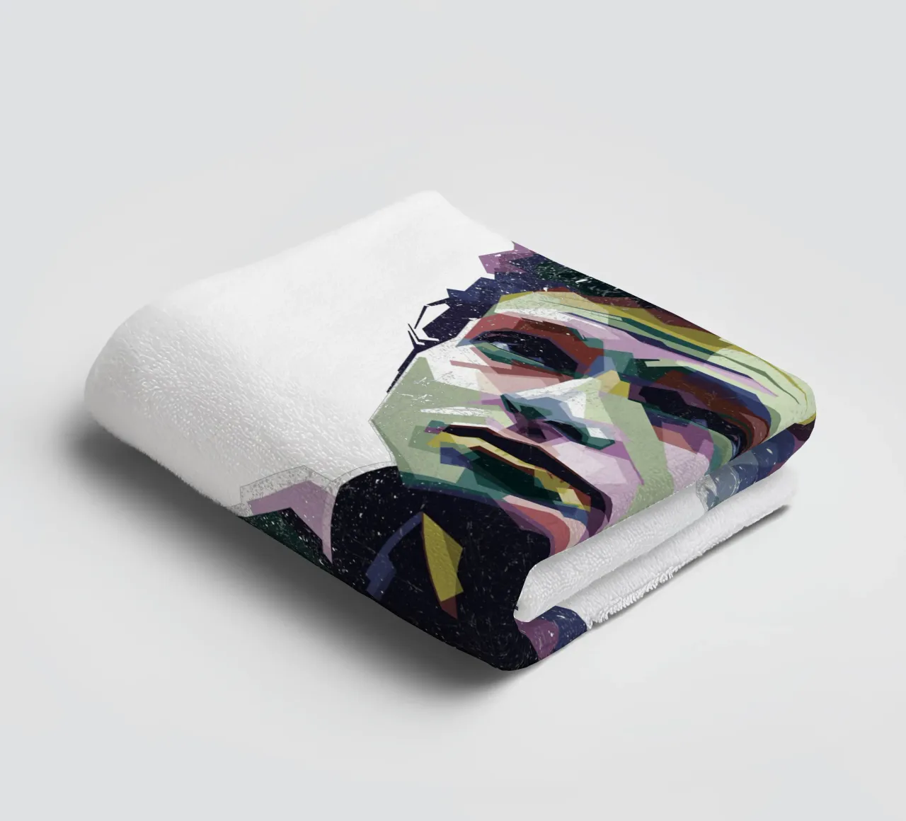 Bob Dylan Pop Art WPAP asciugamano da bagno da Alkahfsmart