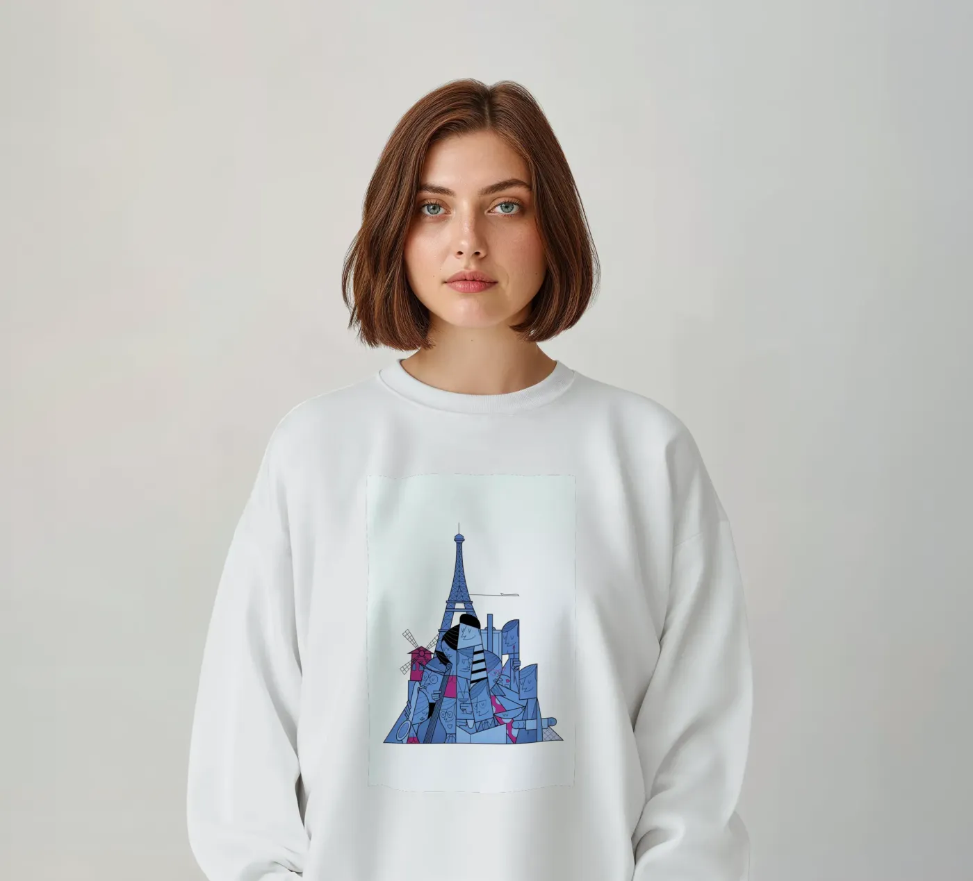 Paris felpa da Ale Giorgini