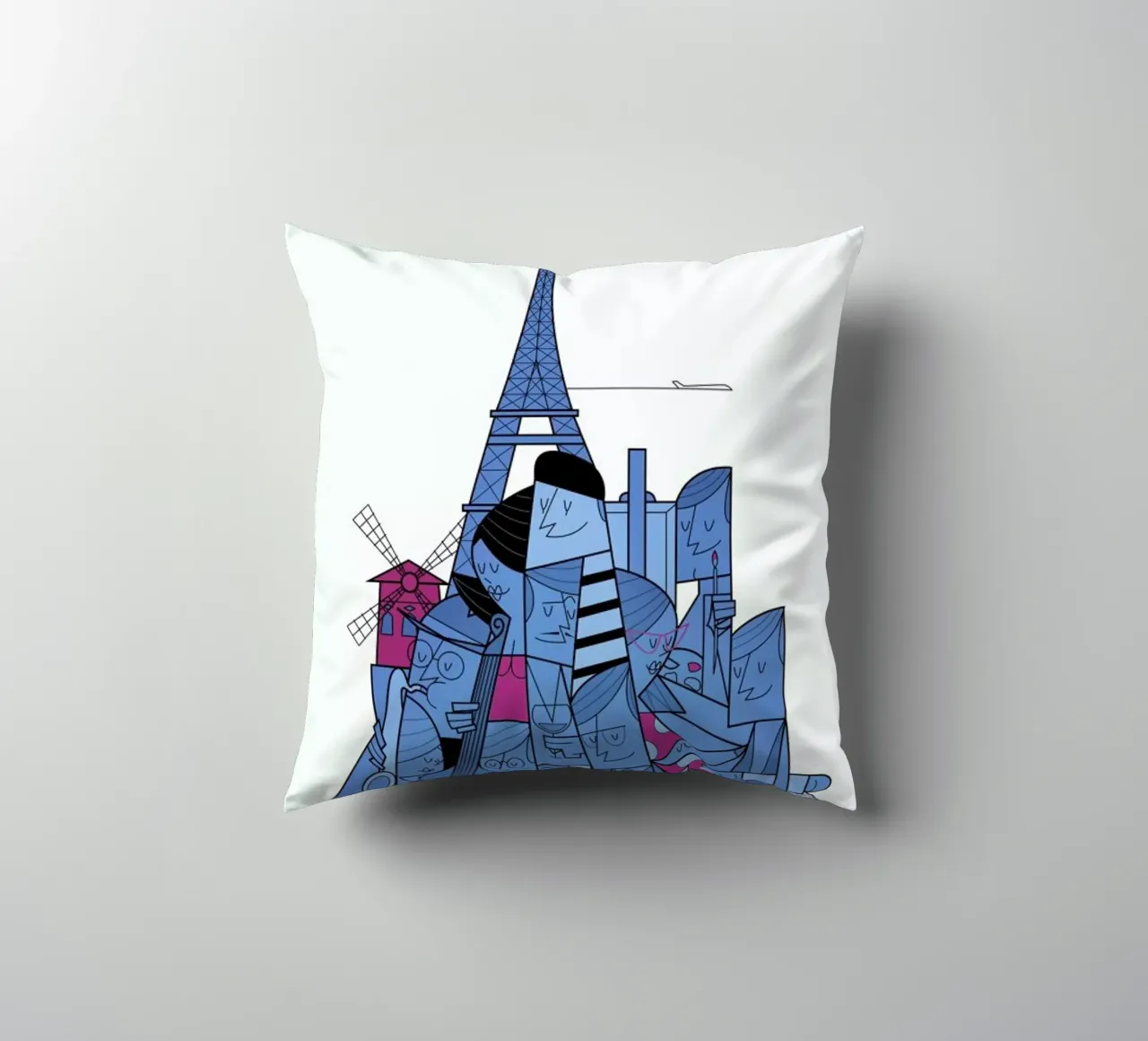 Paris cuscino da Ale Giorgini