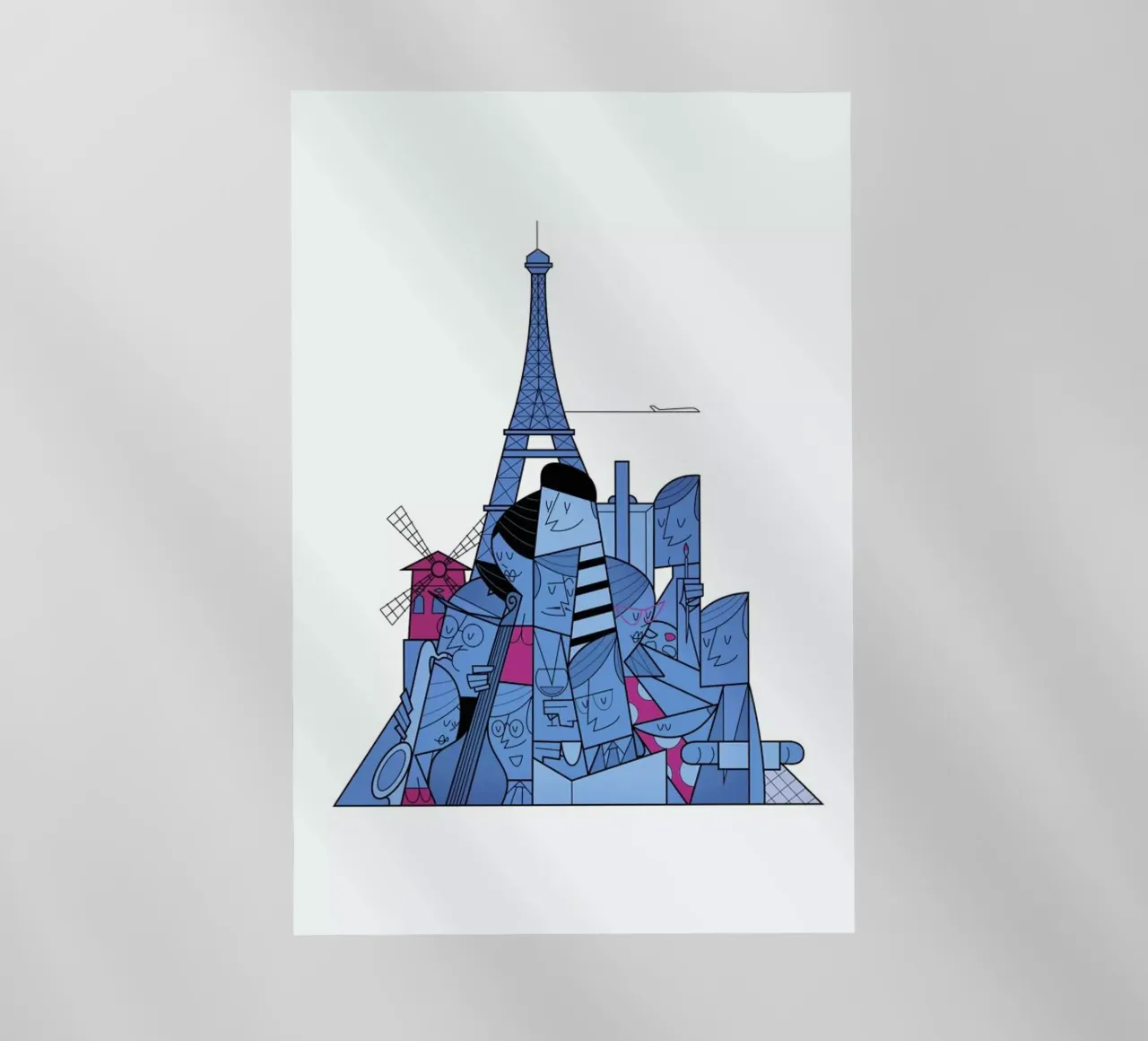 Paris pellicola backlit da Ale Giorgini