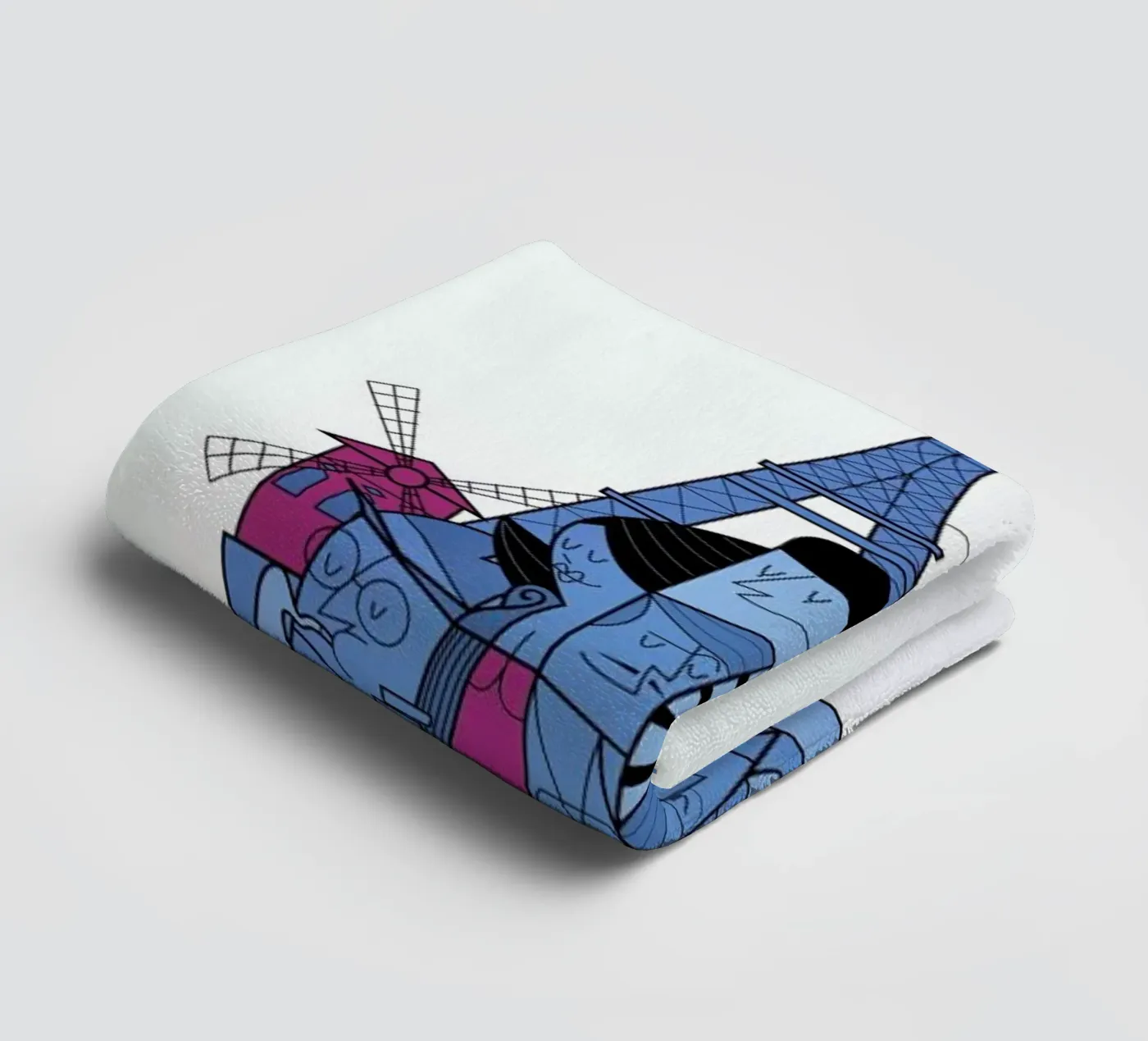 Paris Handtuch von Ale Giorgini