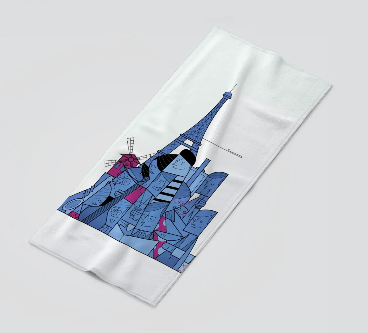 Paris telo mare da Ale Giorgini