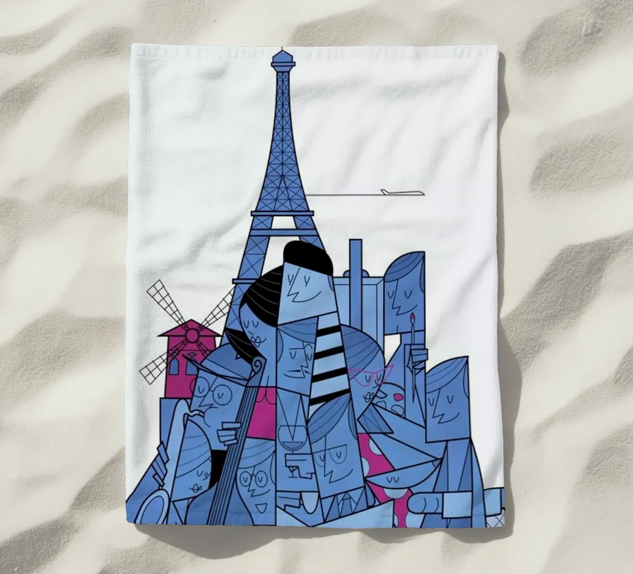 Paris telo mare da Ale Giorgini