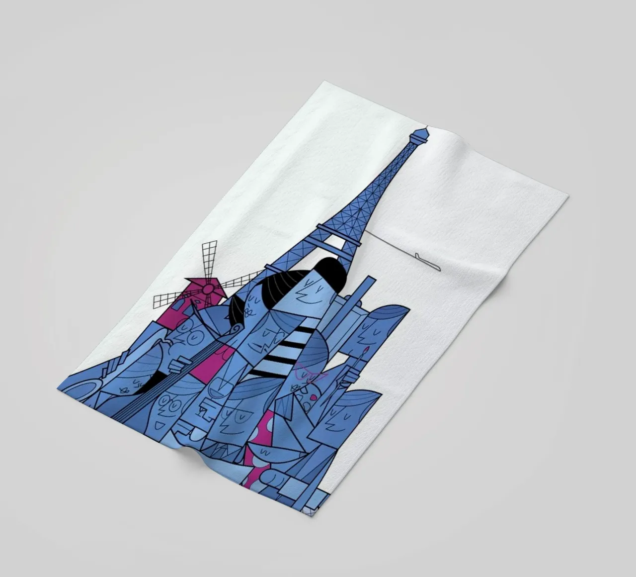 Paris telo mare da Ale Giorgini