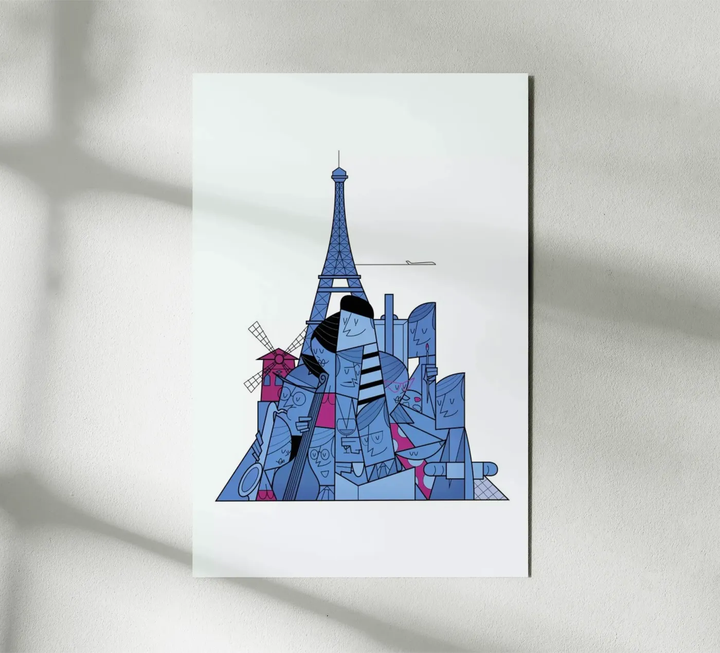 Paris alluminio dibond da Ale Giorgini