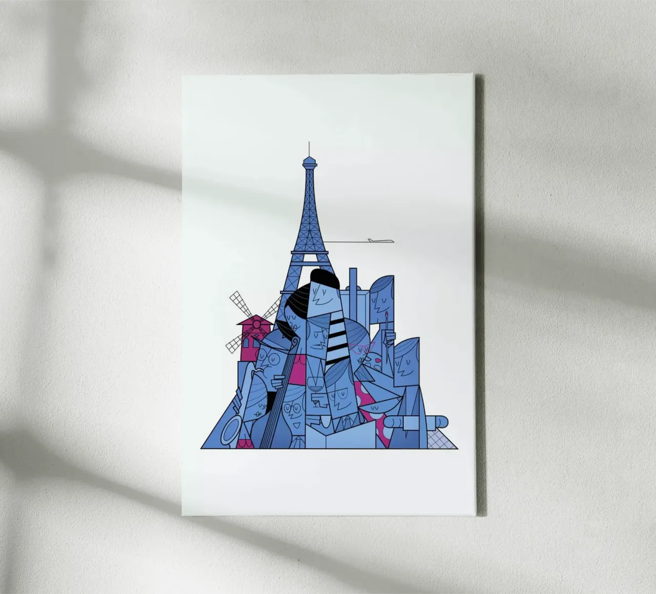Paris tela da Ale Giorgini