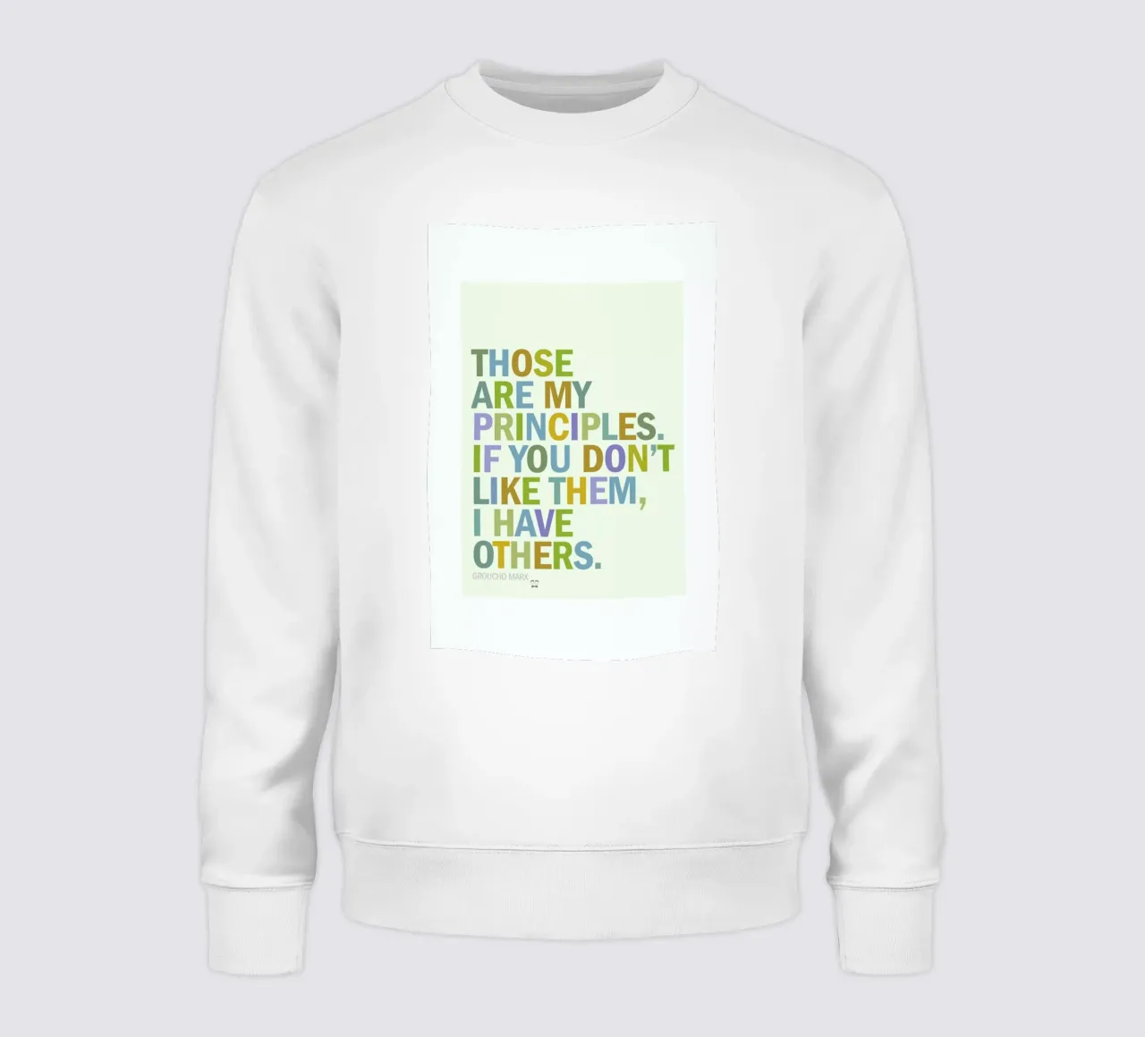 Groucho Principles felpa da Visual Philosophy