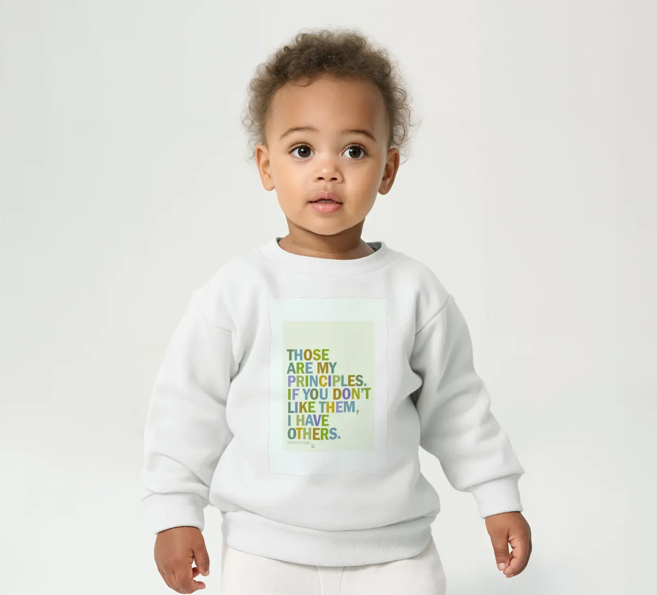 Groucho Principles felpa neonato da Visual Philosophy