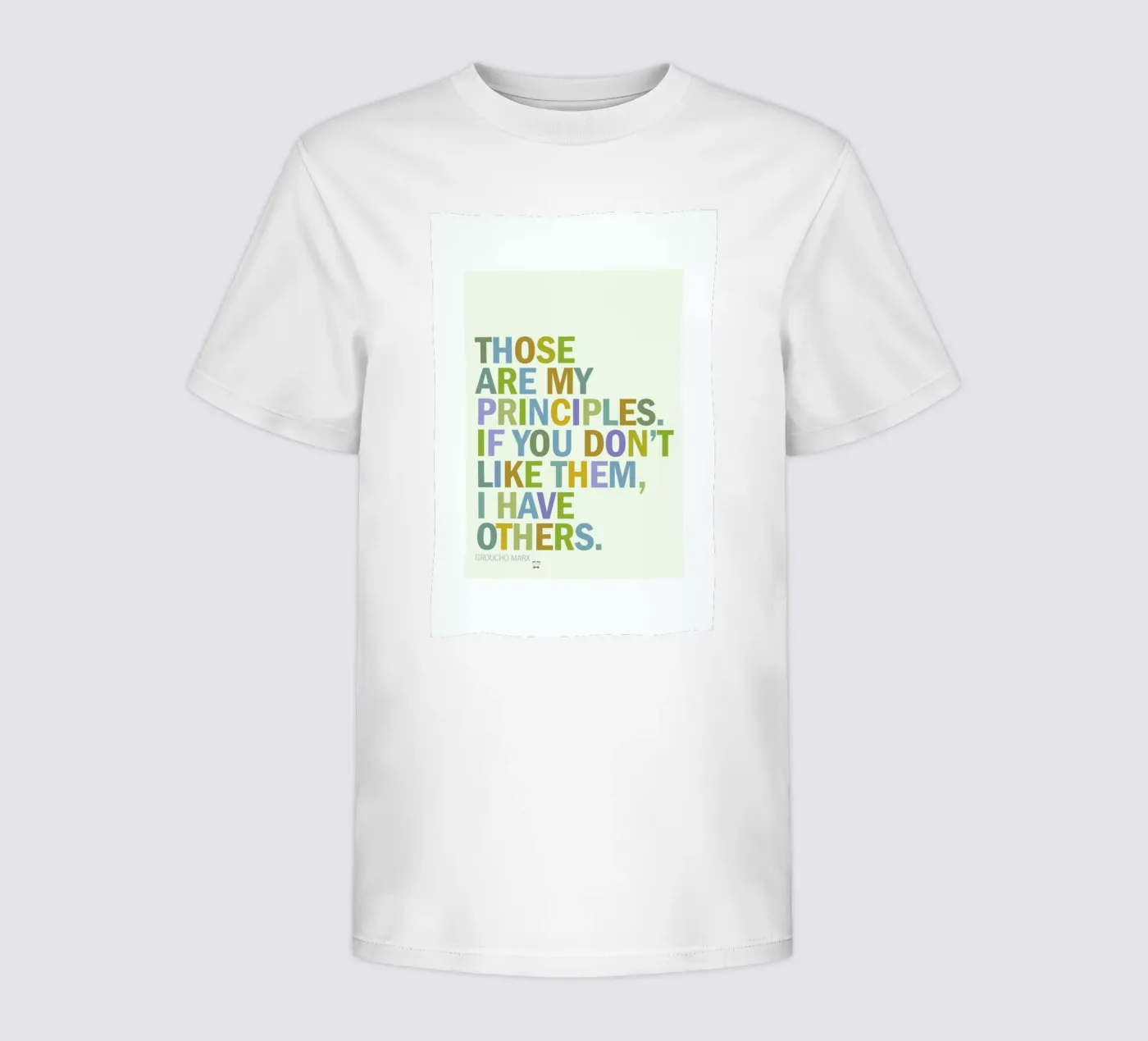 Groucho Principles t-shirt bambini da Visual Philosophy
