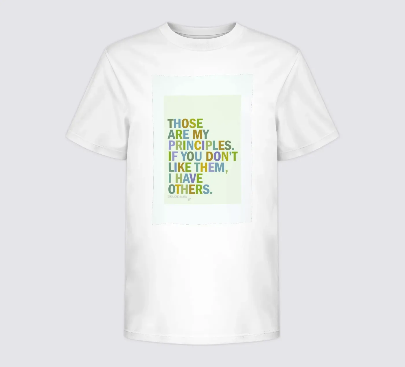 Groucho Principles t-shirt bambini da Visual Philosophy
