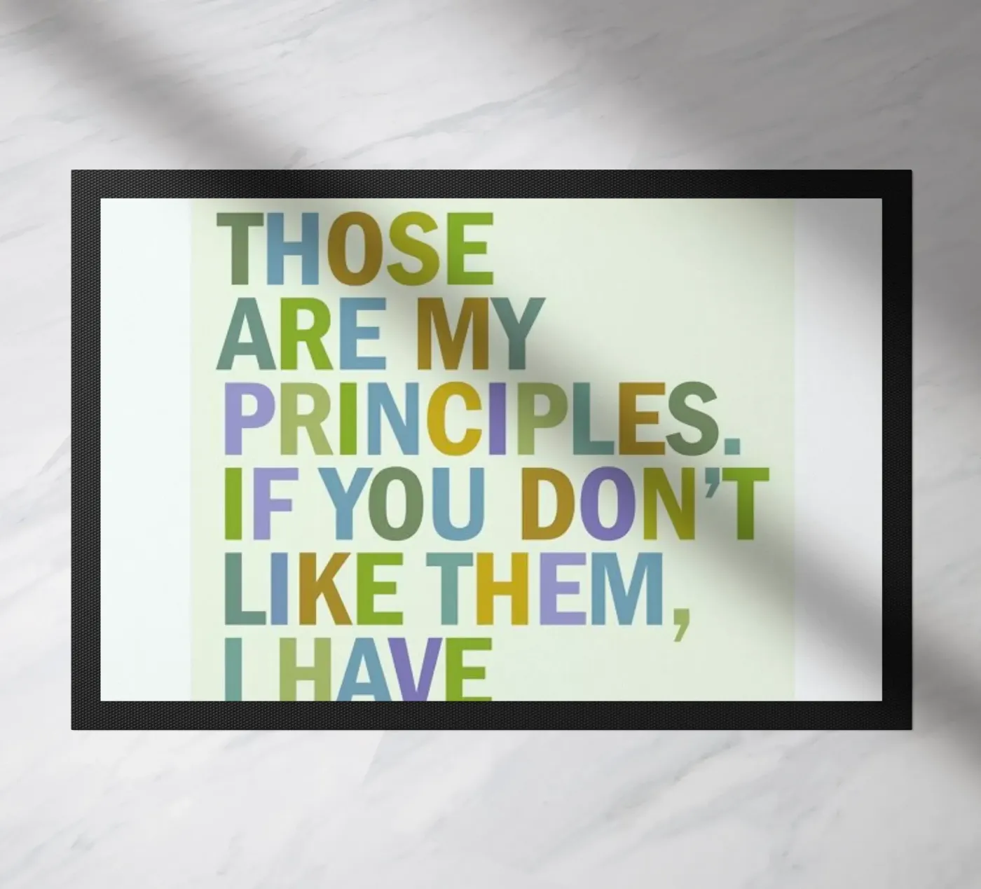 Groucho Principles zerbino da Visual Philosophy