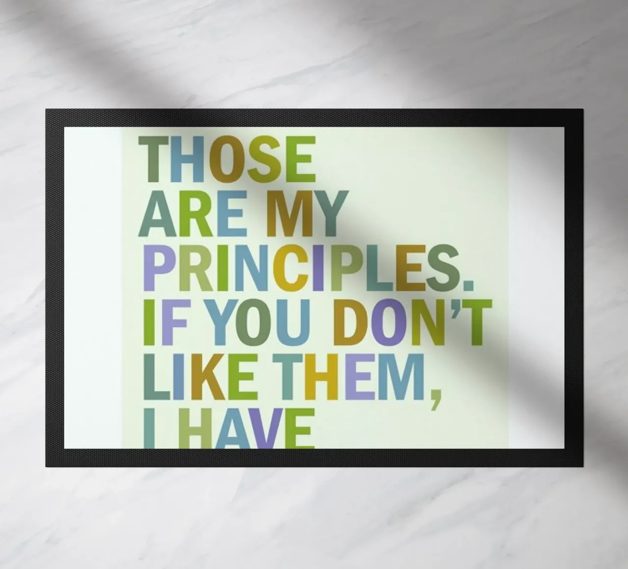 Groucho Principles zerbino da Visual Philosophy