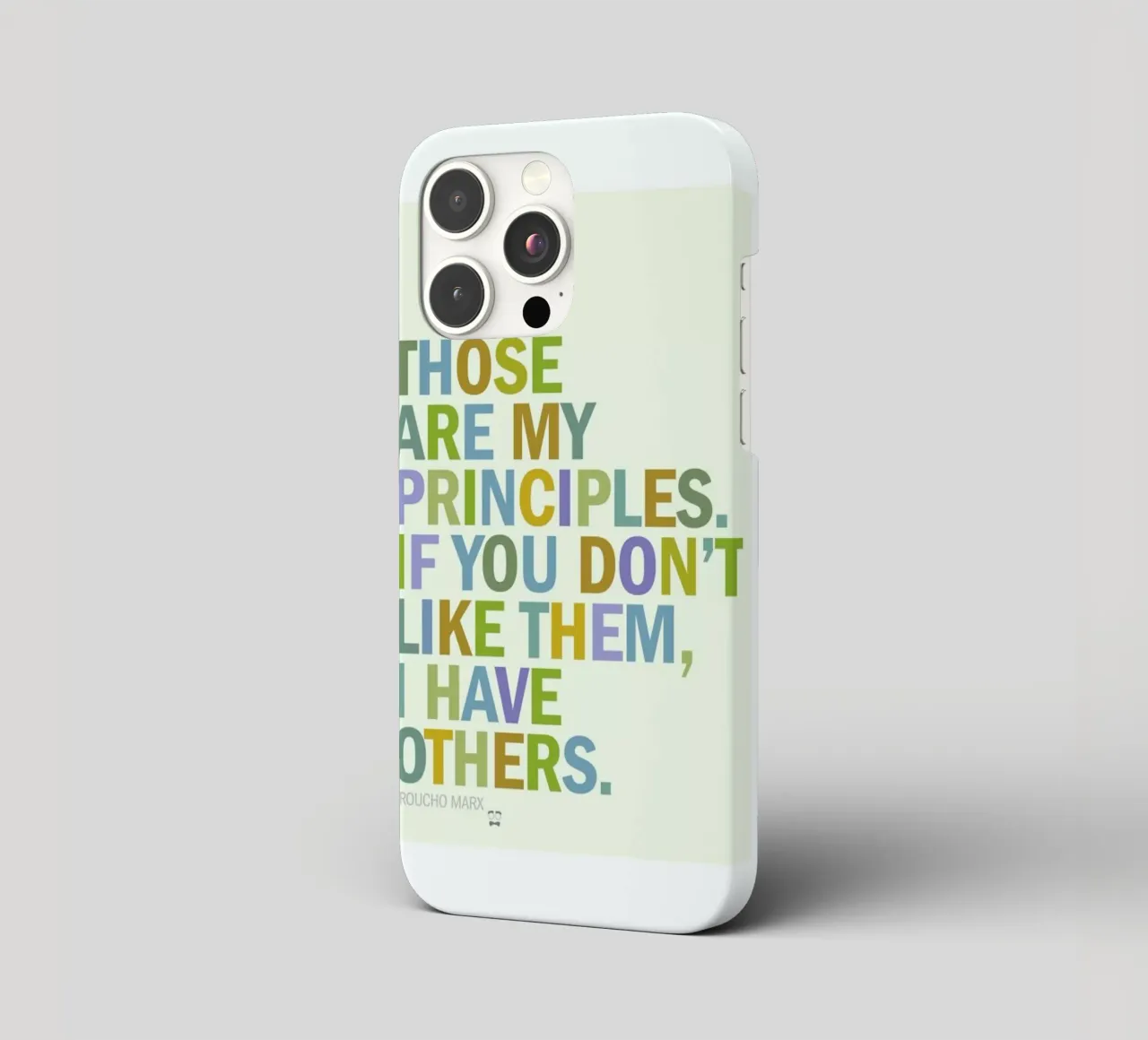 Groucho Principles cover iphone da Visual Philosophy