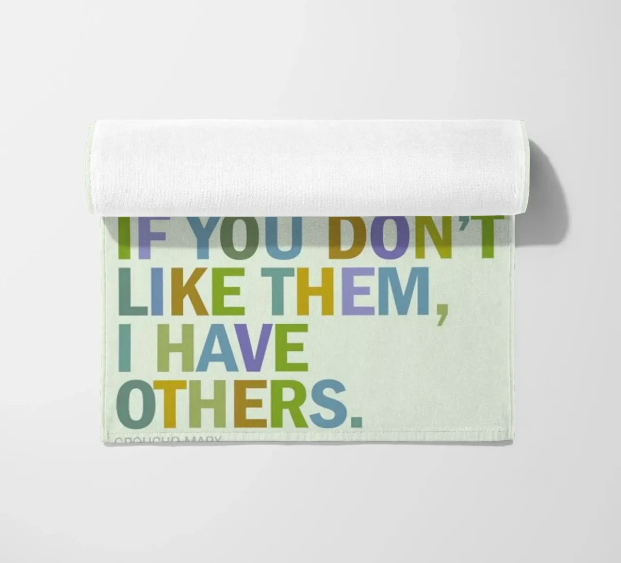 Groucho Principles telo mare da Visual Philosophy