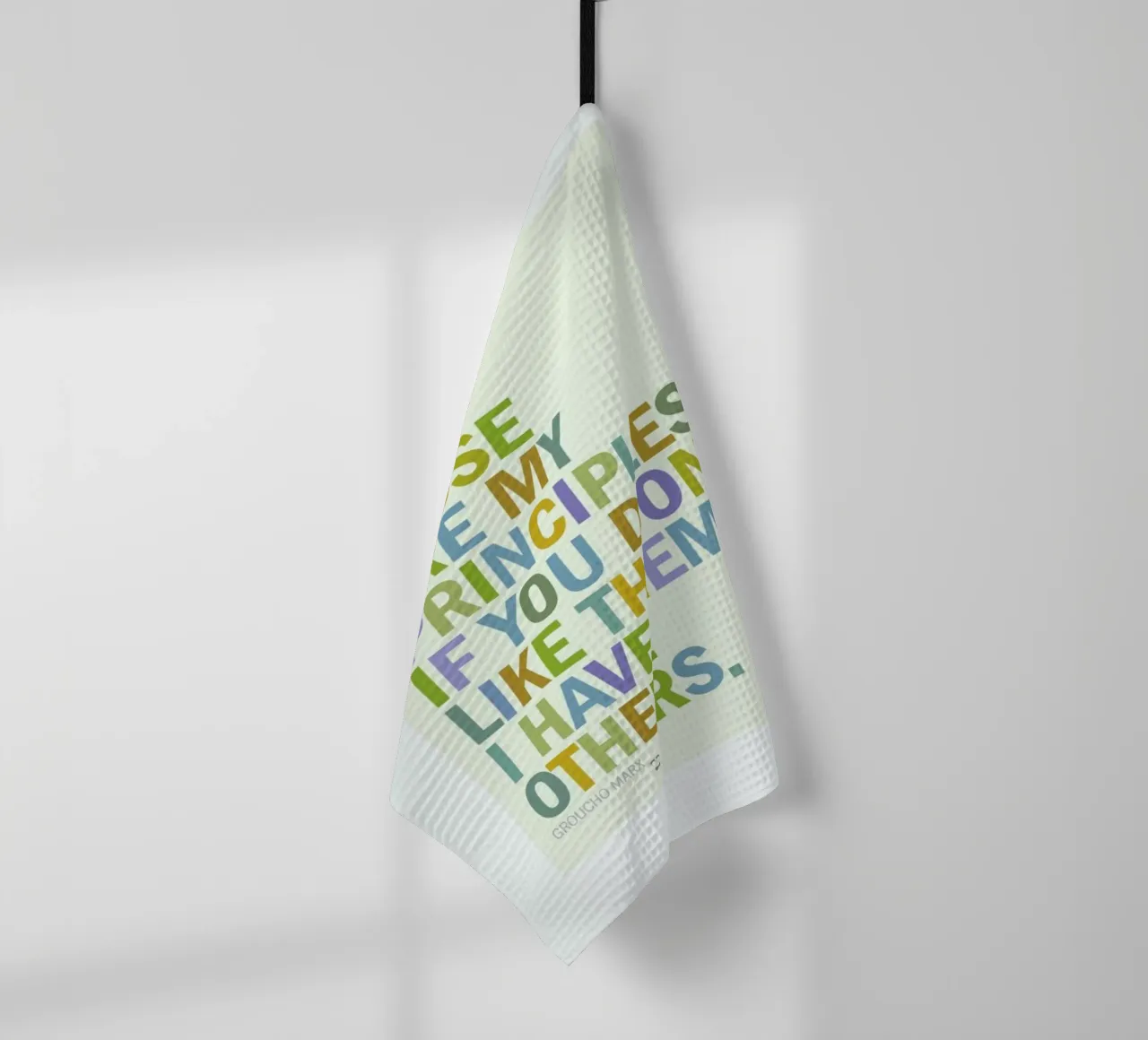 Groucho Principles canovaccio da cucina da Visual Philosophy