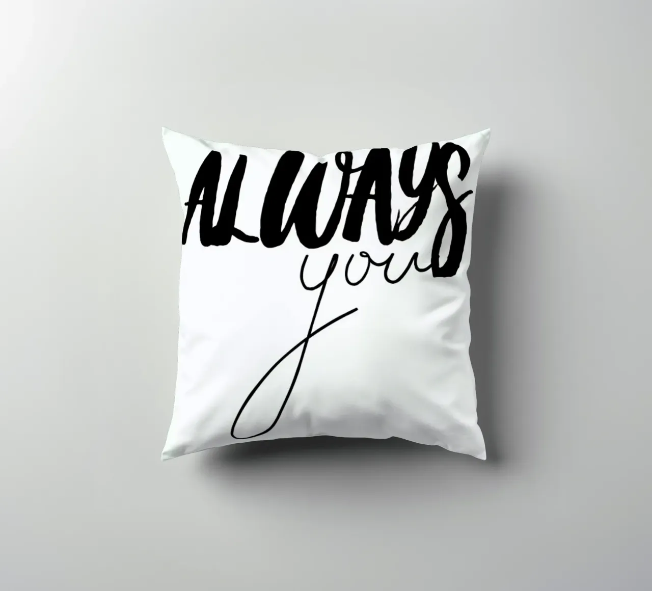 Always You cuscino da Honeymoon Hotel