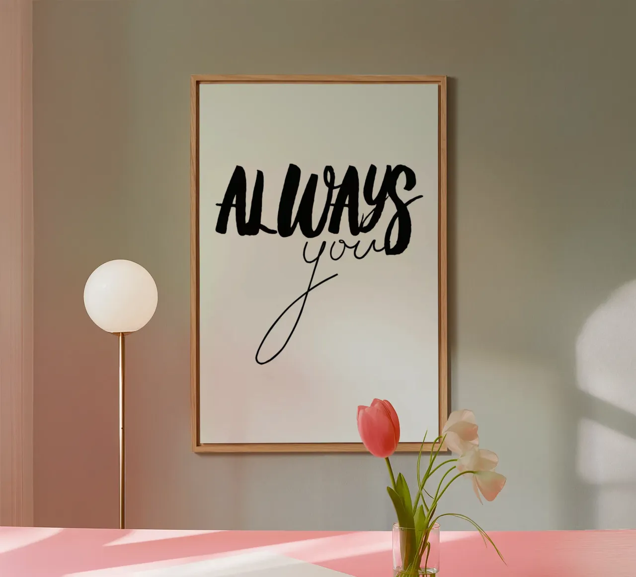 Always You alluminio dibond da Honeymoon Hotel