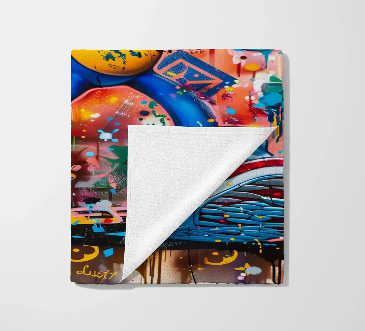 Pop art Sonic Splash telo mare da FreeArtStudio