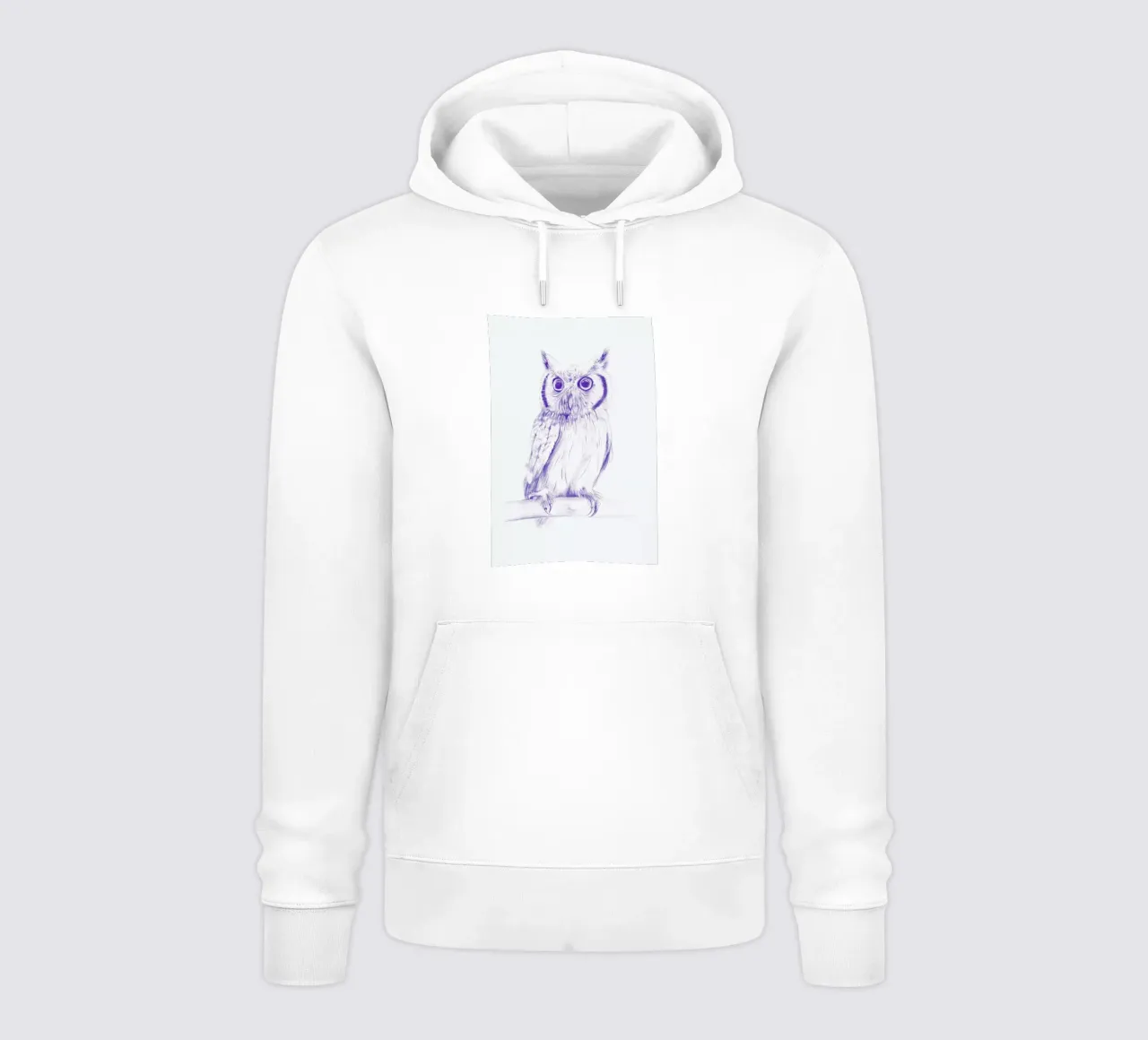 Wise Owl felpa con cappuccio da La Scarlatte