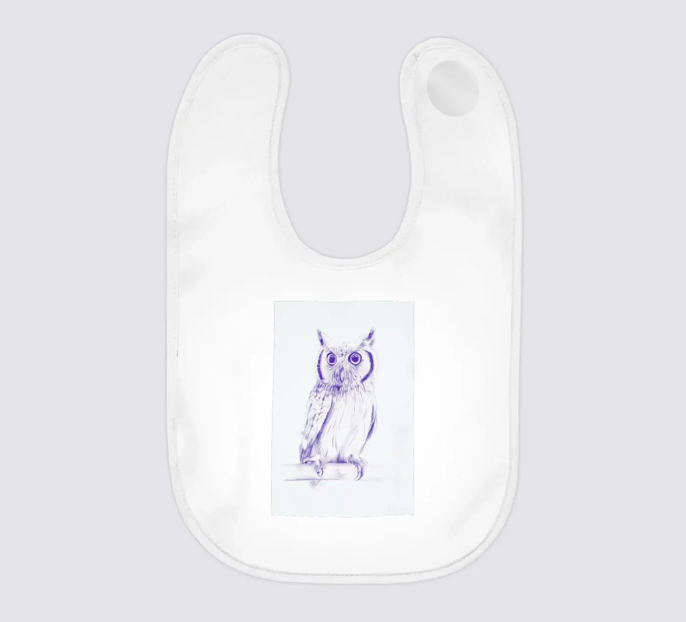 Wise Owl bavaglino da La Scarlatte