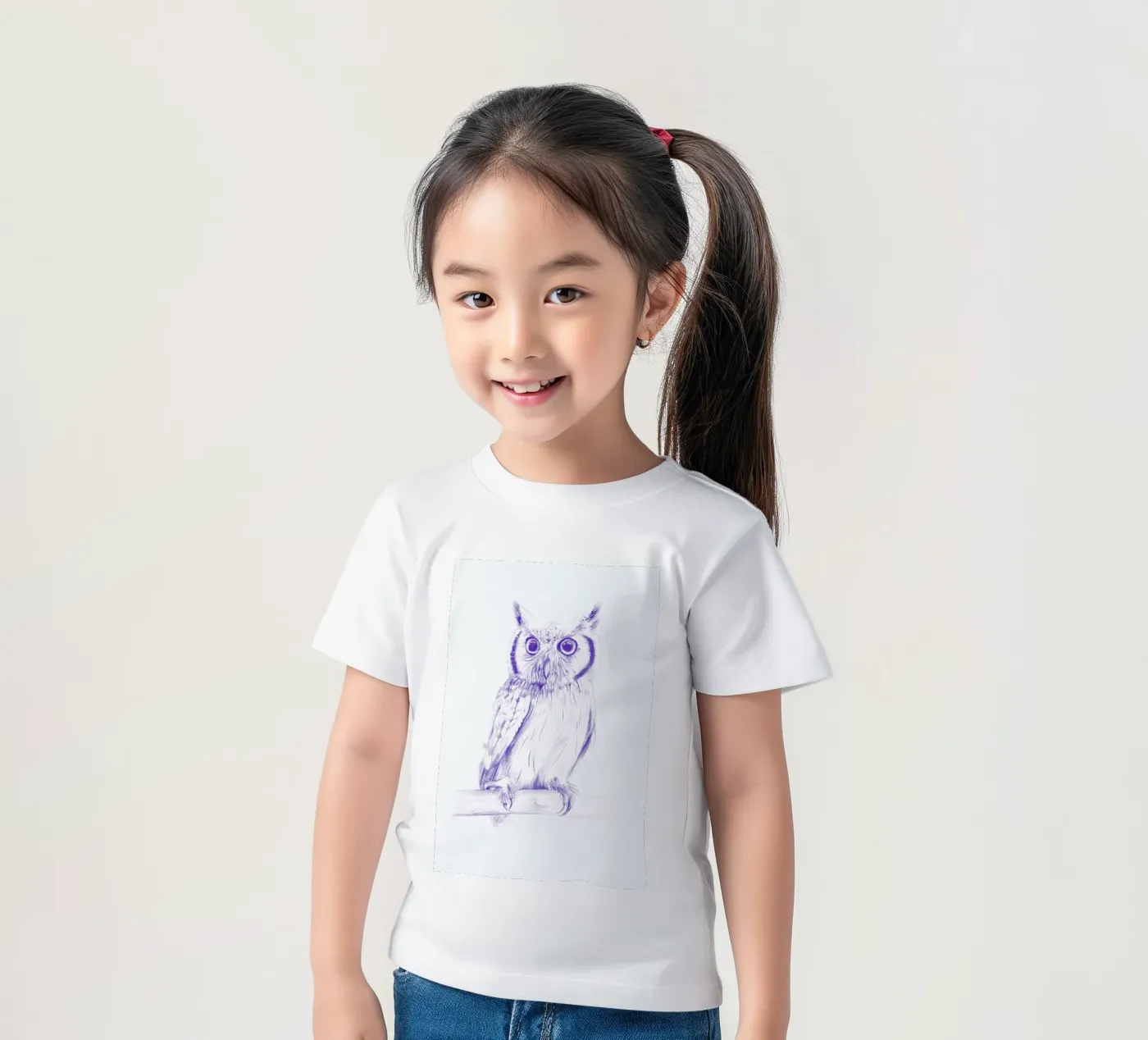 Wise Owl t-shirt bambini da La Scarlatte