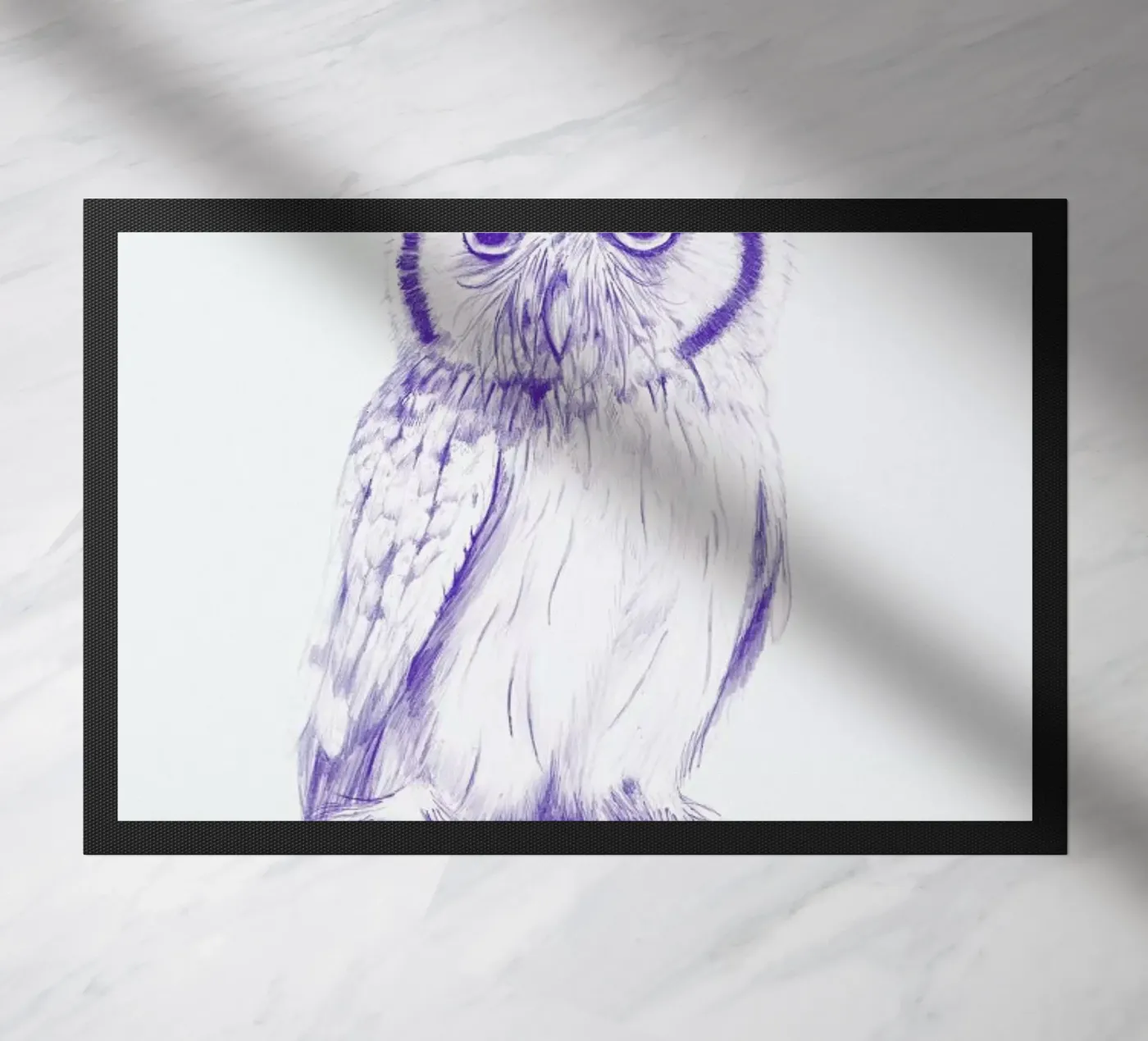 Wise Owl deurmat van La Scarlatte