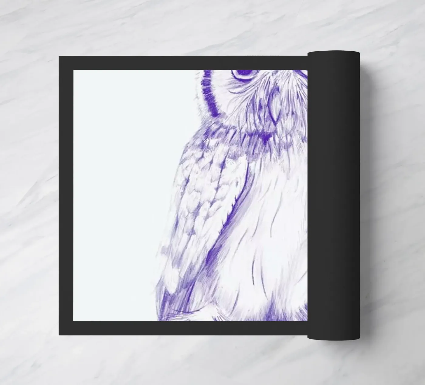 Wise Owl deurmat van La Scarlatte