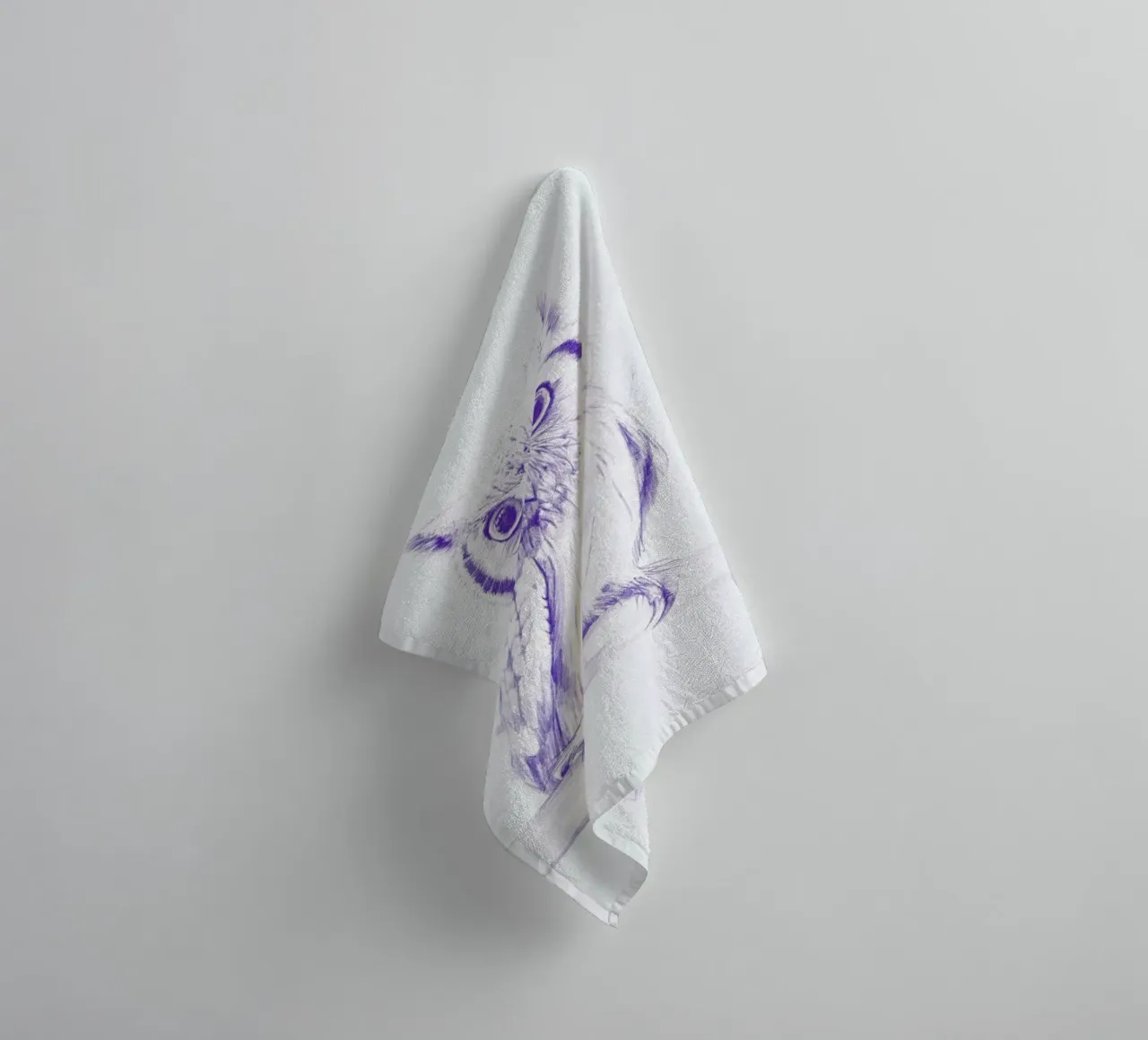Wise Owl asciugamano da bagno da La Scarlatte