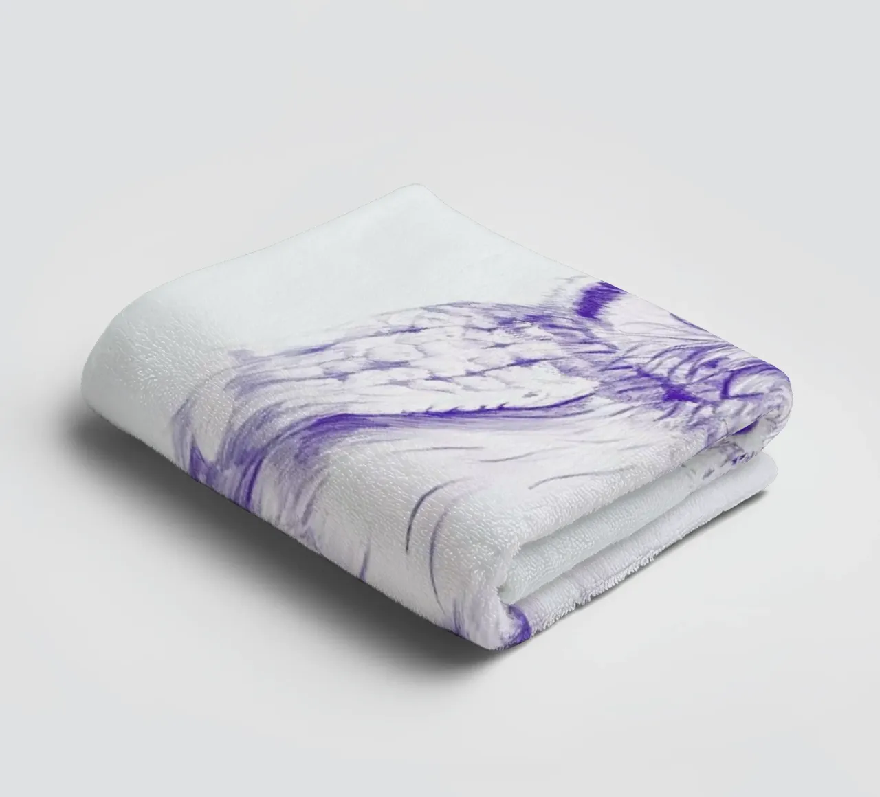 Wise Owl asciugamano da bagno da La Scarlatte