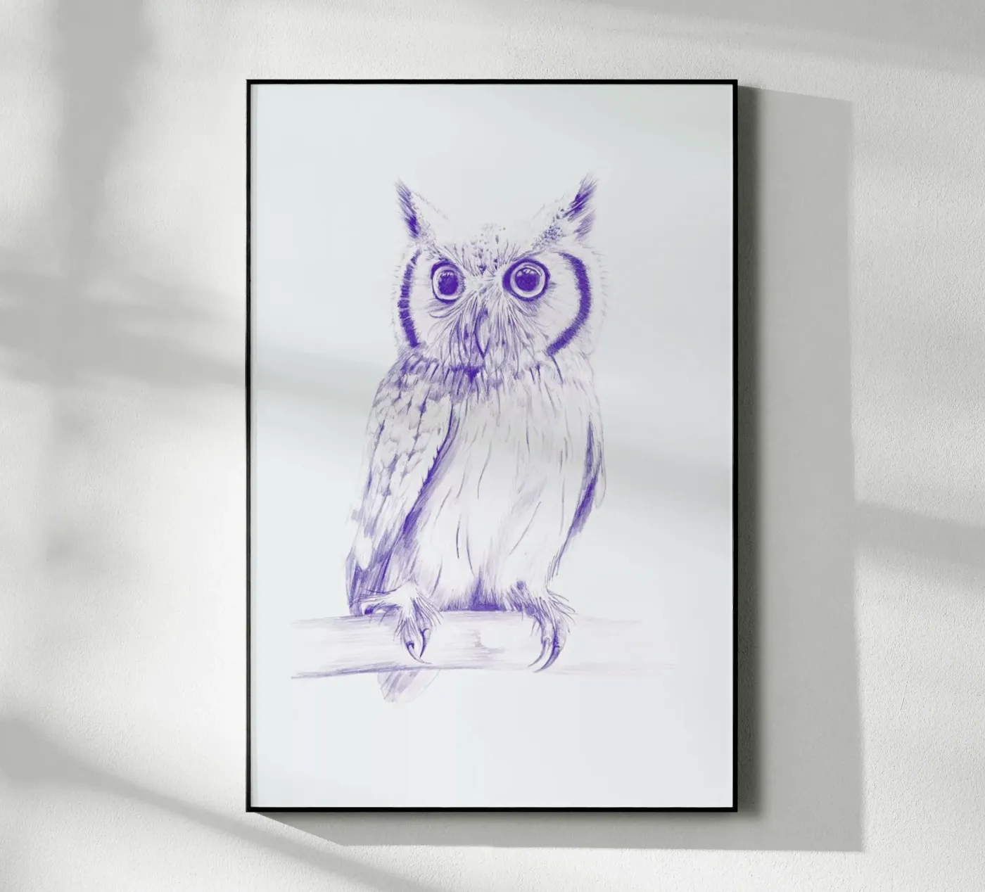 Wise Owl plexiglas de La Scarlatte