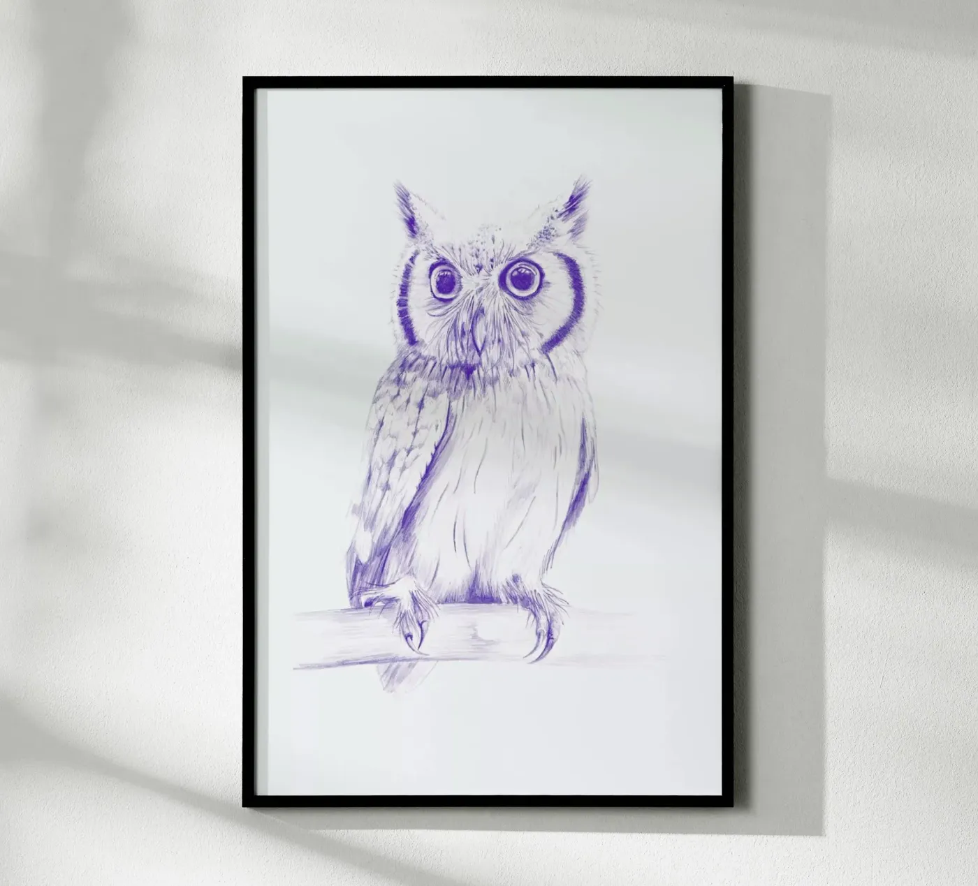 Wise Owl poster de La Scarlatte