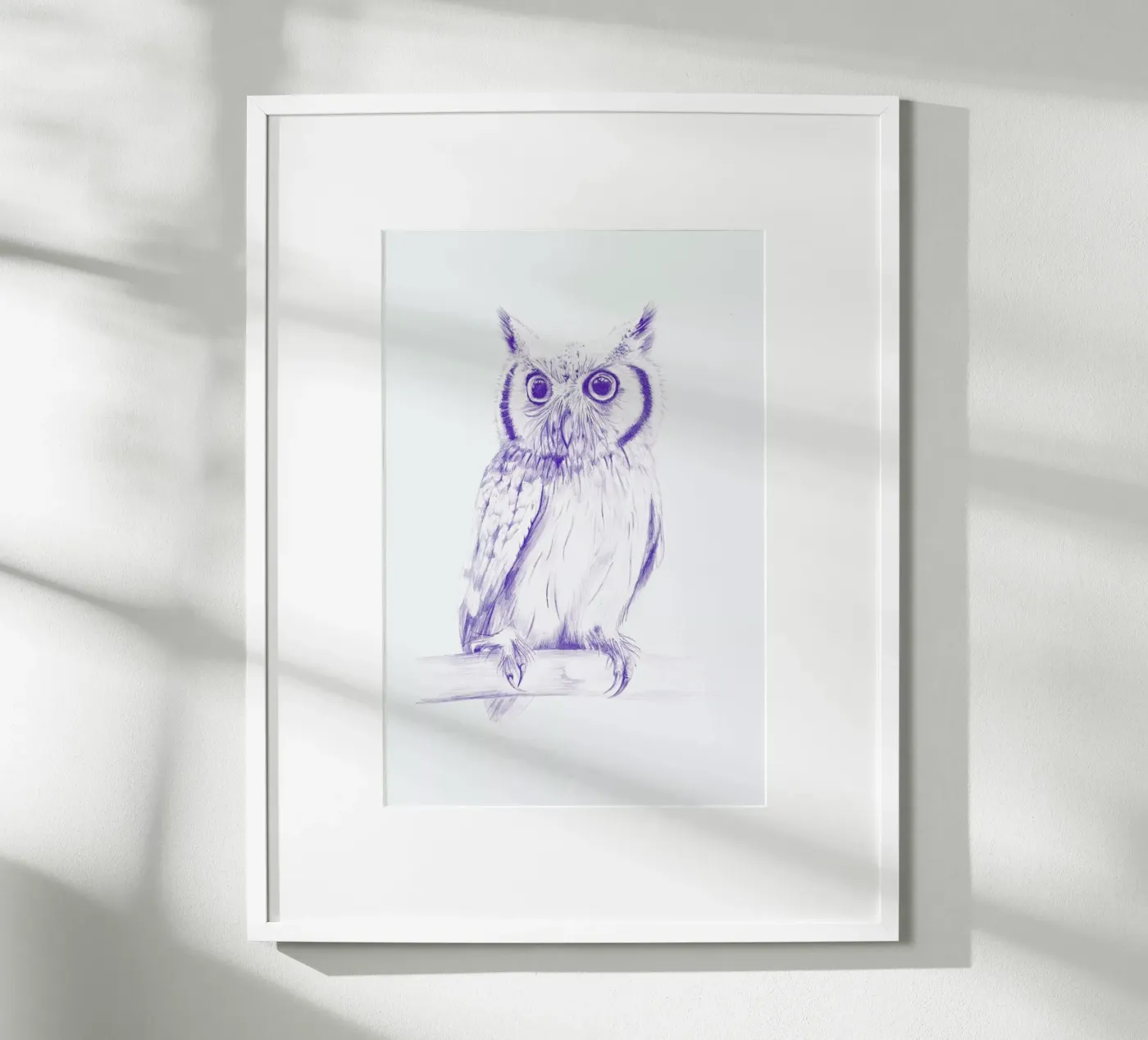 Wise Owl poster de La Scarlatte