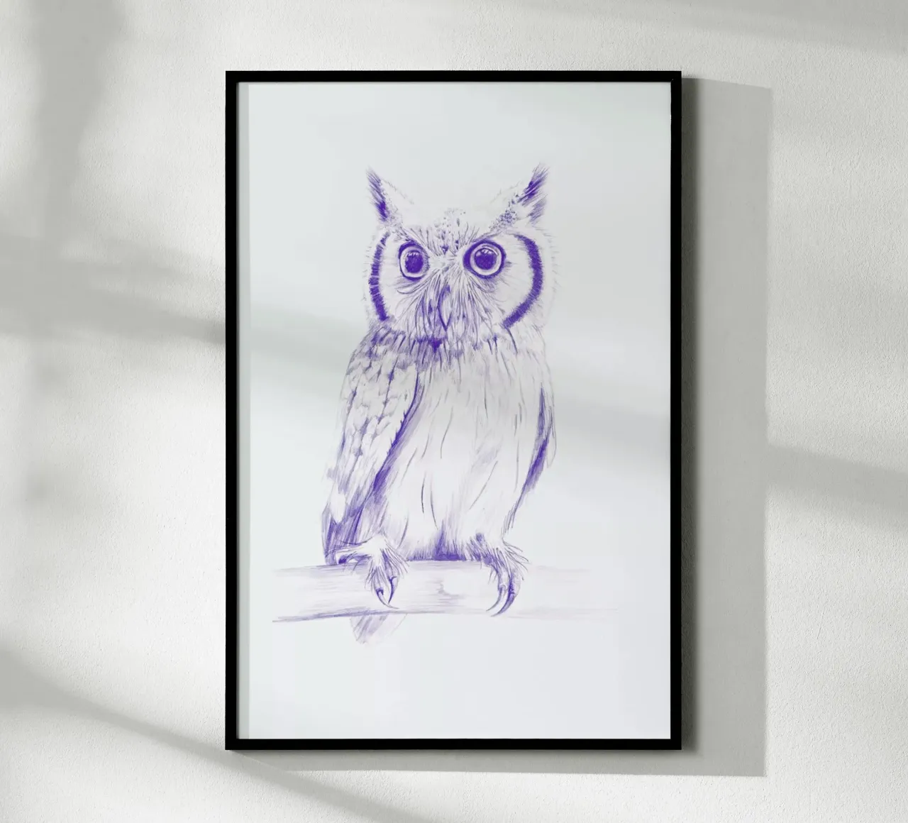 Wise Owl carta hahnemühle da La Scarlatte