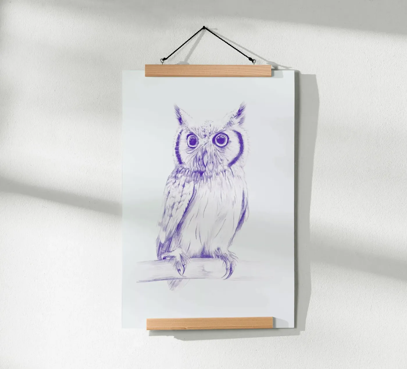 Wise Owl poster de La Scarlatte