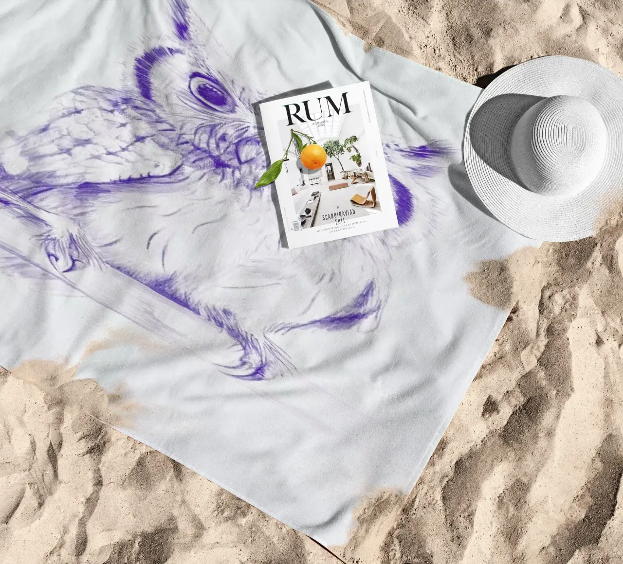 Wise Owl telo mare da La Scarlatte