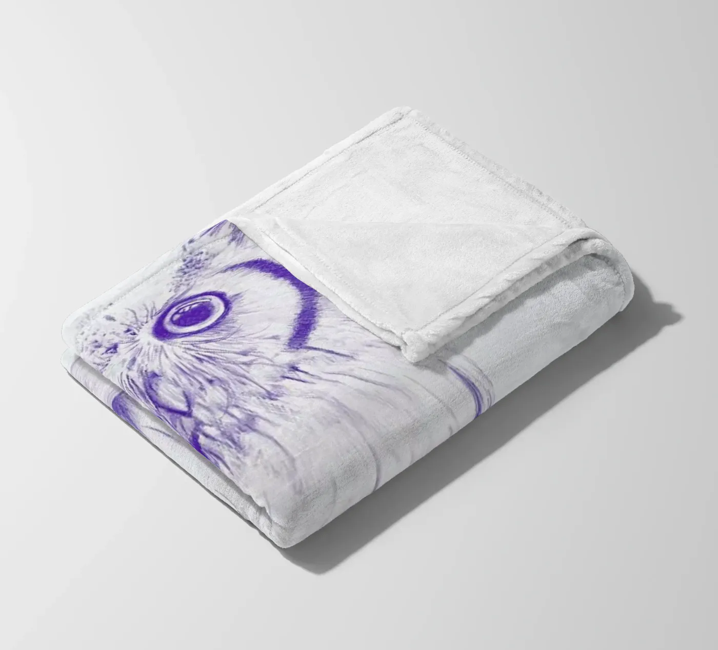Wise Owl Fleecedecke von La Scarlatte