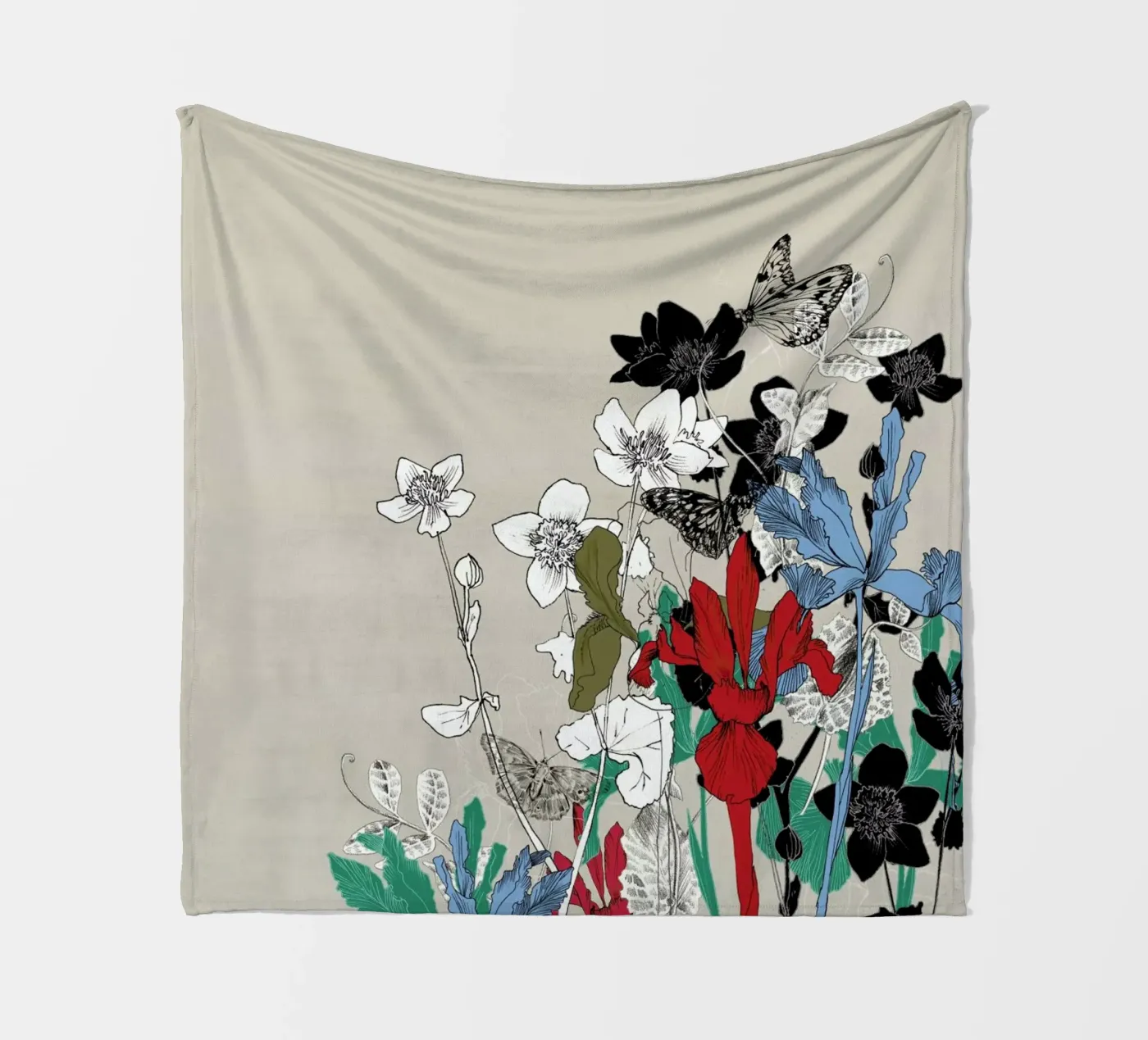 Evergrowing plaid polaire de La Scarlatte