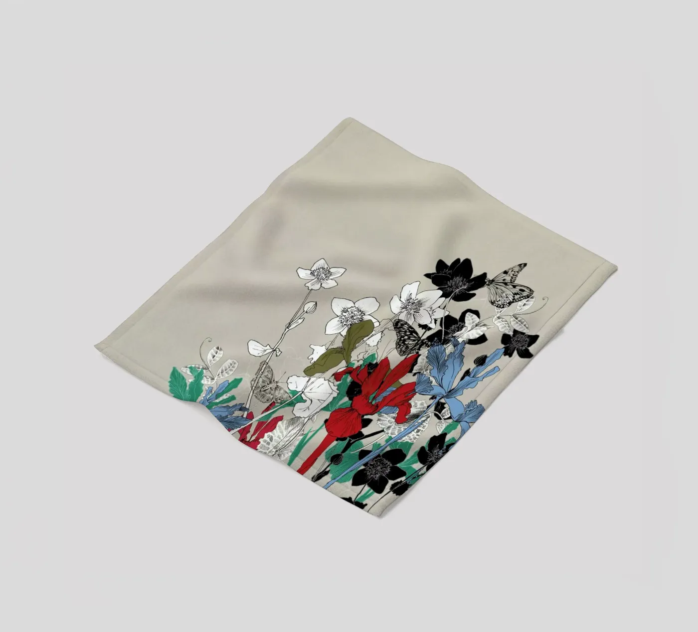 Evergrowing plaid polaire de La Scarlatte