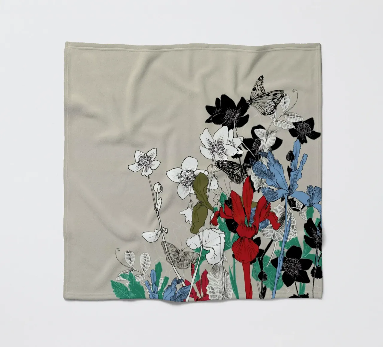 Evergrowing Fleecedecke von La Scarlatte